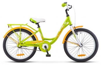 Подростковый велосипед Stels Pilot 220 Lady V010 20" Зелёный