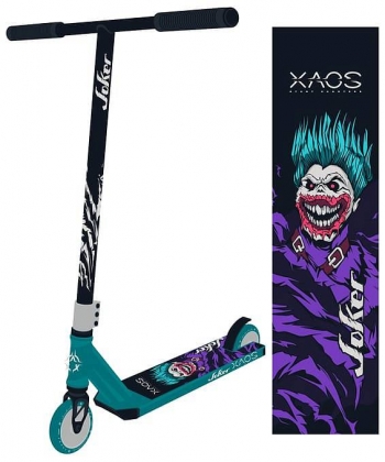 Самокат трюковый XAOS Joker Green 110 мм