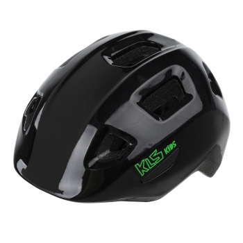 Шлем KLS ACEY чёрный XS (45-49см). Двухкомпонентное литьё, 10 вент. отверстий, светоотражающие стикеры