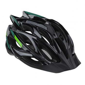Шлем KLS Dynamic чёрный-зелёный M/L