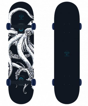 Скейтборд RIDEX Octopus 31.65X8
