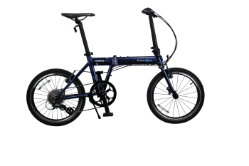 Складной велосипед Dahon Hemingway D8, рама алюминиевая, колёса 20", 8 скоростей Цвет: синий