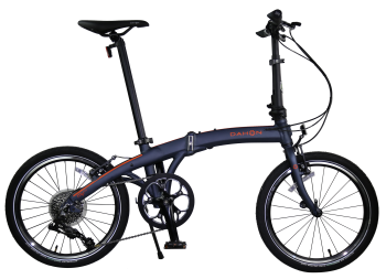 Складной велосипед Dahon Mu D9, рама алюминиевая, колёса 20", 9 скоростей Цвет: фиолетовый