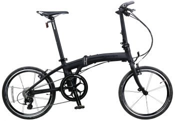Складной велосипед Dahon Mu Lx, рама алюминиевая, колёса 20", 11 скоростей Цвет чёрный