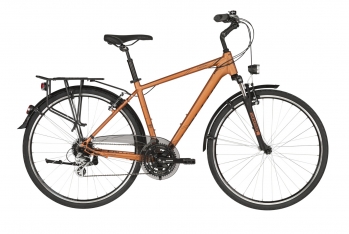 Туристический велосипед Kellys Carson 30 оранжевый, рост: S