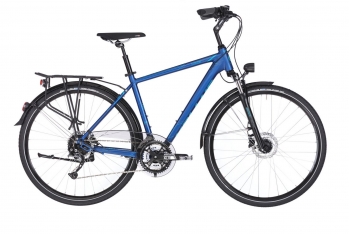 Туристический велосипед Kellys Carson 70 синий, размер рамы: 21