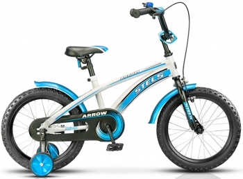 Детский велосипед Stels Arrow сине-белый