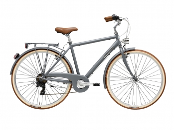 Велосипед Adriatica SITY RETRO Man 28", рама 55 см матовый серый