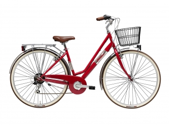 Велосипед Adriatica PANAREA Lady 28, рама сталь, 6 ск., красный