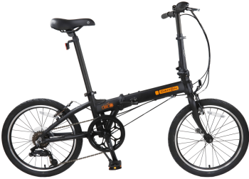 Велосипед Dahon HIT YS728 черный матовый, складной, колеса 20