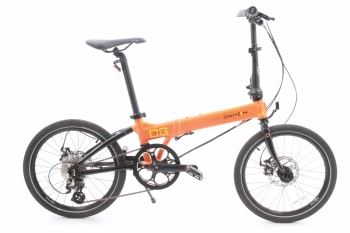 Велосипед Dahon Launch D8 YS7871 оранжевый, складной, колеса 20