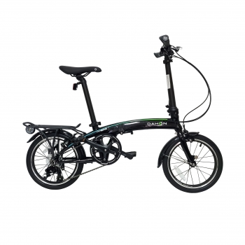 Велосипед Dahon QIX D3 YS 728 черный, складной, колеса 16