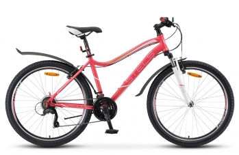 Женский велосипед Stels Miss 5000 (рама 17) V040 Розовый