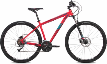 Велосипед STINGER 27.5" GRAPHITE PRO красный, алюминий, размер 18"