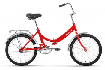 Складной велосипед Forward Кама 20" рост. 14", красный/белый