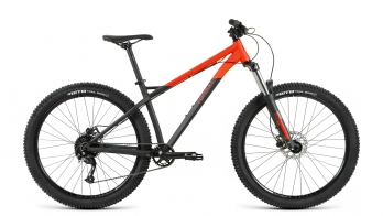 Велосипед FORMAT 1314 PLUS 27,5 " рост. XL  2023, черный-мат/красный-мат