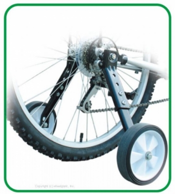 Колёса SM-901-QW приставные, пластик, 6", для велосипедов 20"-26, ""максимальная нагрузка 100 кг, подходят для велосипедов с переключением ""передач, вес 3 кг