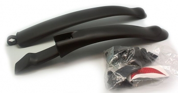 Велосипедные крылья TBS sf-212f/r, 26" под v-brake, арт. NTB17458