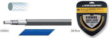 Jagwire тросы с оболочками для переключателей длинные комплект universal sport shift xl, синий