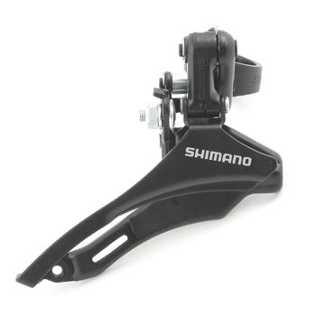 Велосипедный переключатель скоростей Shimano передний fd-tz30 tourney, для 6/7 скоростей, верхняя тяга, хомут 31.8, 42t