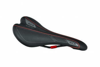 Седло для велосипеда Kellys kls apex, 272x136мм, красная полоса