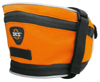 SKS Сумка под седло Base Bag XL, обьём: 1,4 л, крепление с помощью ""ремешка, оранжевая