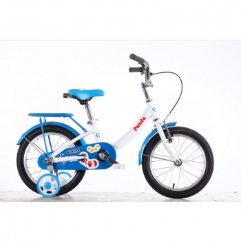 велосипед детский gravity panda, диаметр колёс: 16", цвет: бело-голубой