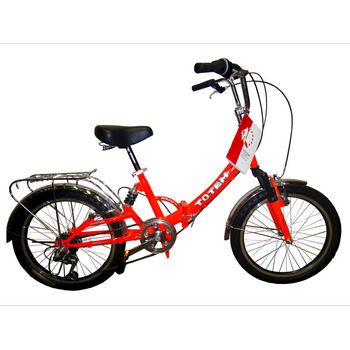 Складной велосипед Totem SF-461 красный