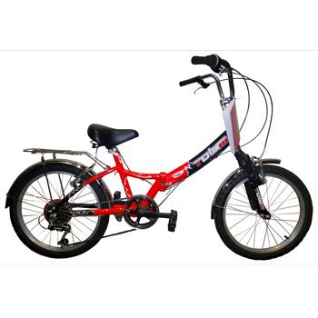 Складной велосипед Totem SF-276a красный