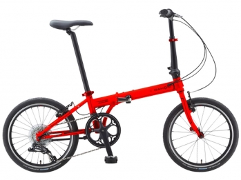 Складной велосипед Dahon Speed D8 красный 8 скоростей, колеса 20