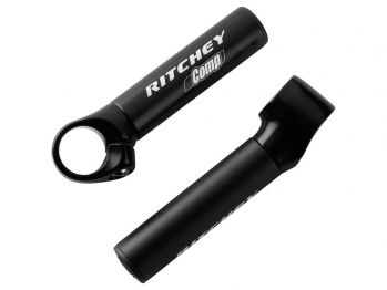 Ritchey рога mtn comp logic 102 мм х 22,2 мм, алюмин 6061., чёрные с логотипом, торг.упак.