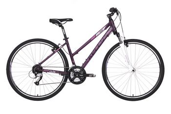Гибридный велосипед Kellys Clea 70 розовый, размер рамы: 17