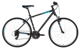 Гибридный велосипед Kellys Cliff 10 черный, размер рамы: 21