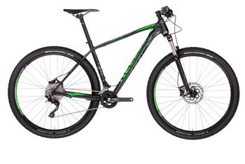 Горный велосипед Kellys Gate 30 черно-зеленый, размер рамы: 17