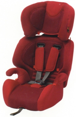 Детское автокресло BELLELLI Giotto. Возрастная категория: 1/2/3. Вес: от 9 кг до 36 кг. Цвет: Techno-red.