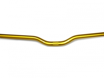 Руль AL-C3 D:25.4мм х L620мм, Al 6061, анодированный золотой