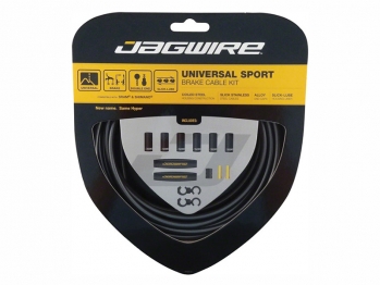 Jagwire тросы с оболочками тормозные комплект Universal Sport Brake Kit, чёрный