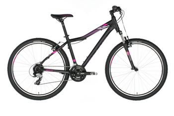 Горный велосипед Kellys Vanity 20 27.5" черно-розовый, размер рамы: 15