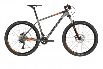 Горный велосипед Kellys Gate 3027.5" серый/оранжевый, размер: M