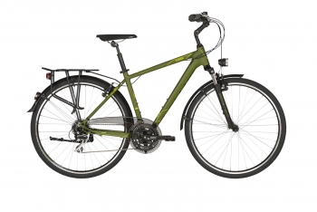 Туристический велосипед Kellys Carson 50 зеленый, рост: L