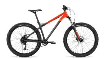 Велосипед FORMAT 1314 PLUS  27,5"  рост. M 2023, черный-мат/красный-мат