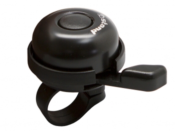 Звонок CD-603 на руль D:22,2мм, алюминиевый купол, пластиковая база, ""чёрный