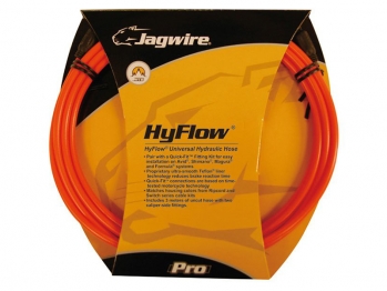 Jagwire гидролиния для тормозов 3м оранжевая с универсальными адаптерами quick fit