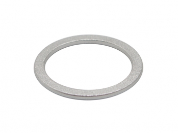 X-taz-y кольцо проставочное 1-1/8"х2мм серебристое
