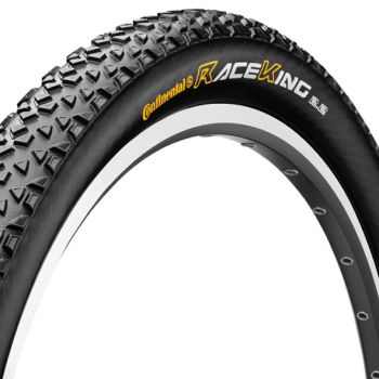 Continental race king 2.2 rs, 27.5 x 2.2, чёрная, борт-кевлар