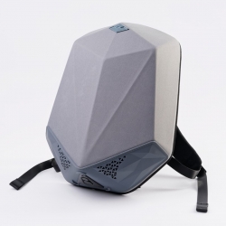 Антивандальный рюкзак с колонкой Bluetooth BBOM Цвет:серый., power bank 5000mAh, usb