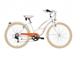Комфортный велосипед Adriatica Cruiser Lady, белый, 6 скоростей, размер рамы: 450мм (18)