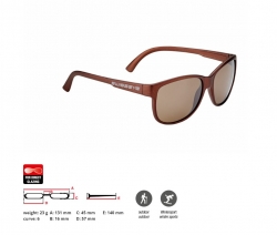 Очки SWISSEYE Cleanocean 1 brown matt - brown FM