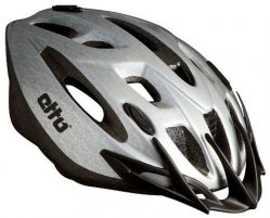 Шлем велосипедный Etto fx-2. цвет: серебристый. размер: s/m (54-57 см).